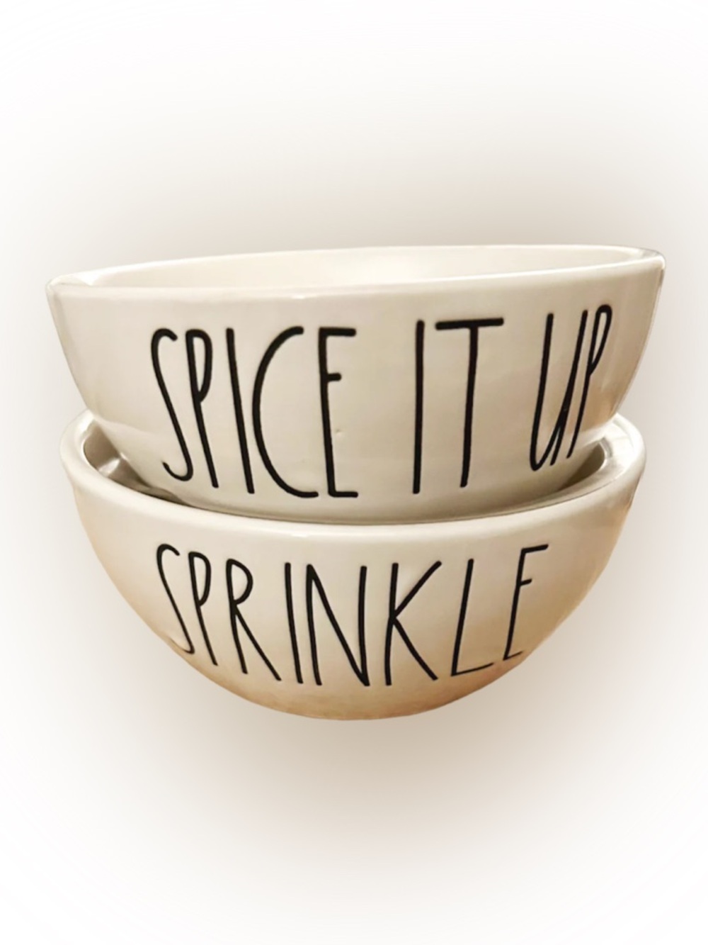 Rae Dunn ‘Spice It Up' & 'Sprinkle' Spice Bowls